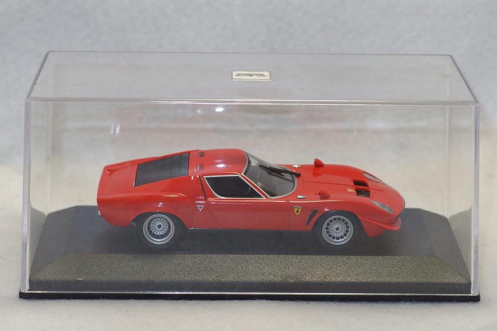 MINICHAMPS Lamborghini Jota 1970 Red PMA by Kyosho 1/43 (403103683) (4012138105300)