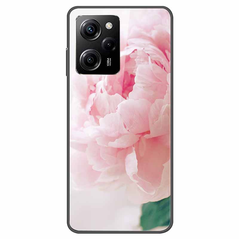 Tempered Glass Case for Xiaomi Poco X5 Pro / PocoX5 Cover Hard Shockproof Cases for Xiaomi Poco X5 5G 6.67'' Funda Coque Case