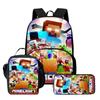 Minecraft Printed Backpack Children'S Elementary School Bag