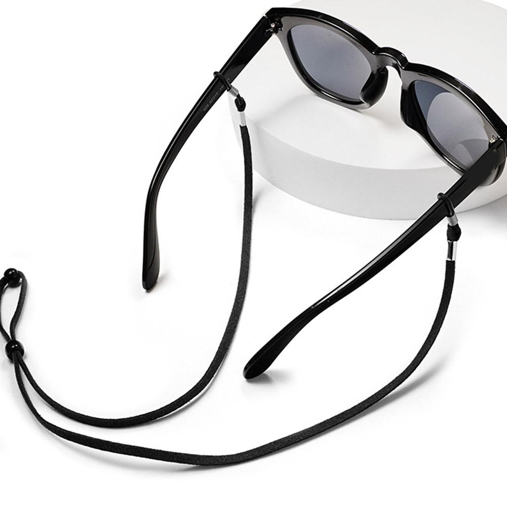 Rutschfestes Premium PU-Lederband Brillenkordel Dickes Band Kordelhalter Neu Brillenkette Für Männer Frauen