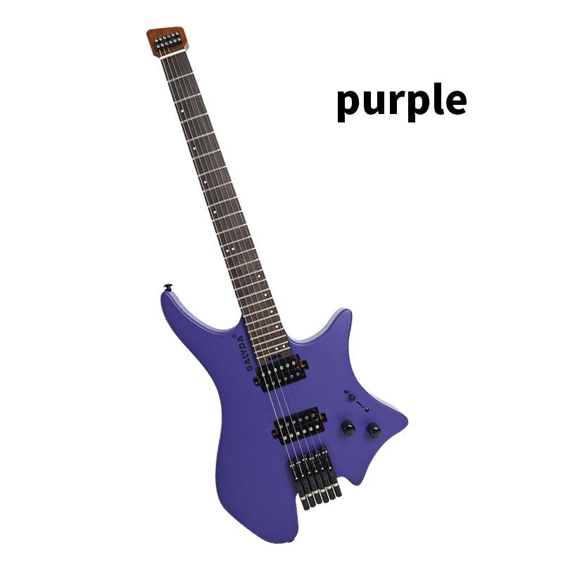 Entry-Level Rock Electric Guitar with Solid Wood & Carbonized Neck