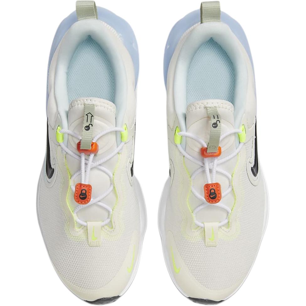 Nike Run Flow SE GS White Black Glacier Blue Kids Sneakers Sail HV1803-101