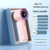 T13 Mini Handheld Bladeless Fan with Digital Display and Cold Compress, USB Charged