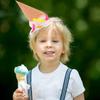 Fashionable Ice Cream Cone Headband With Pearl Cottin Filling For Costume Parties And Festive Event