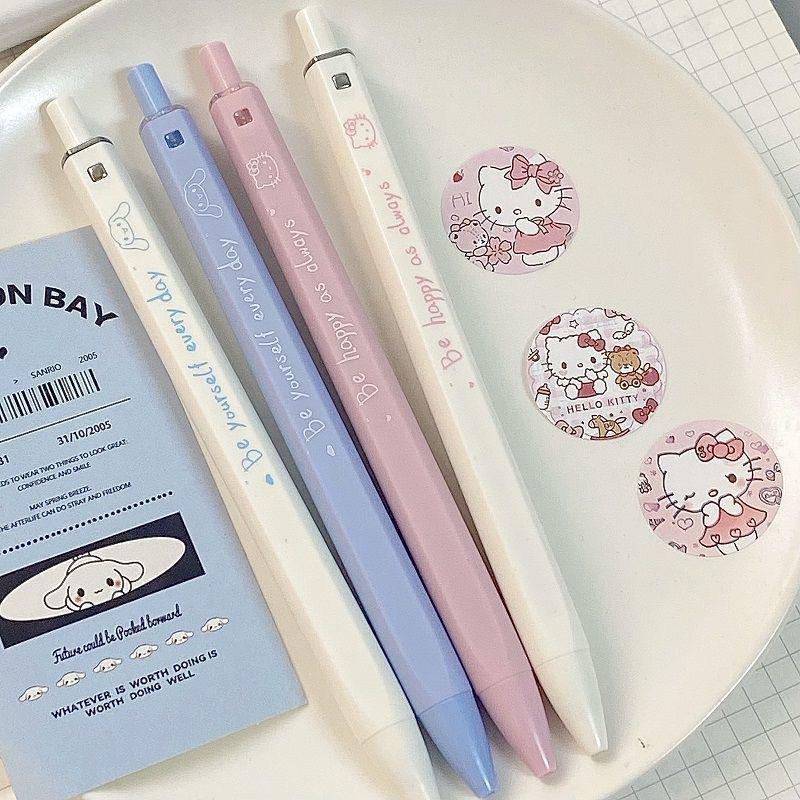 10pcs Square Pen Presses The Neutral Pen for Students To Brush Questions