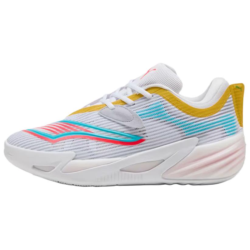 PUMA ALL PRO NITRO 2 Basketball Shoes Unisex White 312839-01 40