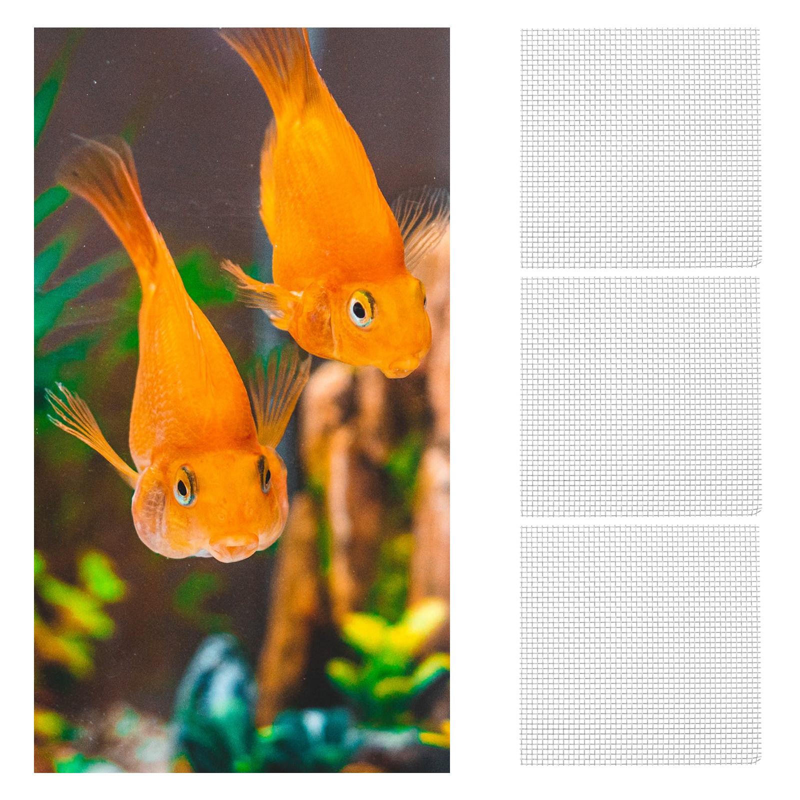 

10Pcs Stainless Steel Wire Mesh Pad for Aquarium Water Grass Plants Fixed Net Rustproof Tear Resistant DIY Moss Carpet Net 10x10cm