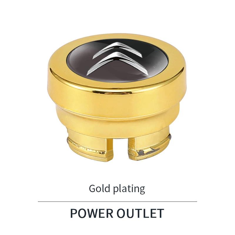 AIJ4   Citroen Car Cigarette Lighter Dust Plug Socket Cover Cap For Citroen C2 C3 C4 C5 Cactus Auto Interior Accessories (6 Colors)