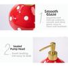 Decorative Bathroom Lotion Dispensers Large Capacity Lemon Mushroom Pump Bottle  for Hand Soap