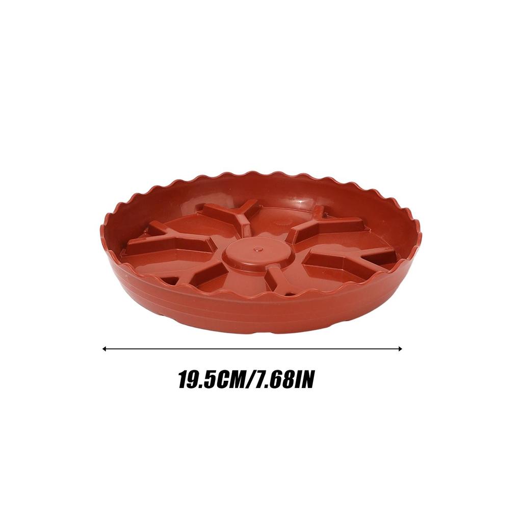 S/M/L Y-shaped Flower Pot Tray Breathable Draining Prevents Root Rot Pots Trays Plant Water Catcher Drip Trays Flowerpot Saucers