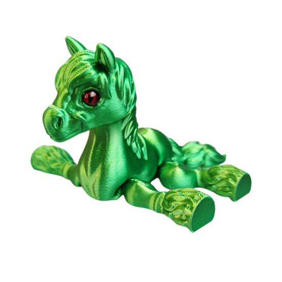 3D tištěná hračka kůň kloubový kůň s flexibilními klouby úleva od stresu stolní mazlíček fidget hračka pro hru a vystavení dárek pro děti