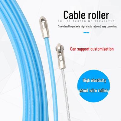 Electrician Wire Puller with Roller Head for Manual Concealed Conduit Stringing