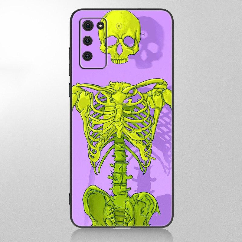 Medical Human Organs Brain Meridian Kidney High Case For Samsung Galaxy A12 A02S A22 A32 A52 A72 A71 A51 A41 A31 A21 A11 A50 A70