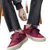 Burgundy Men's Trendy Canvas Sneakers: Versatile, Breathable Mesh for Casual Sports and Summer Style