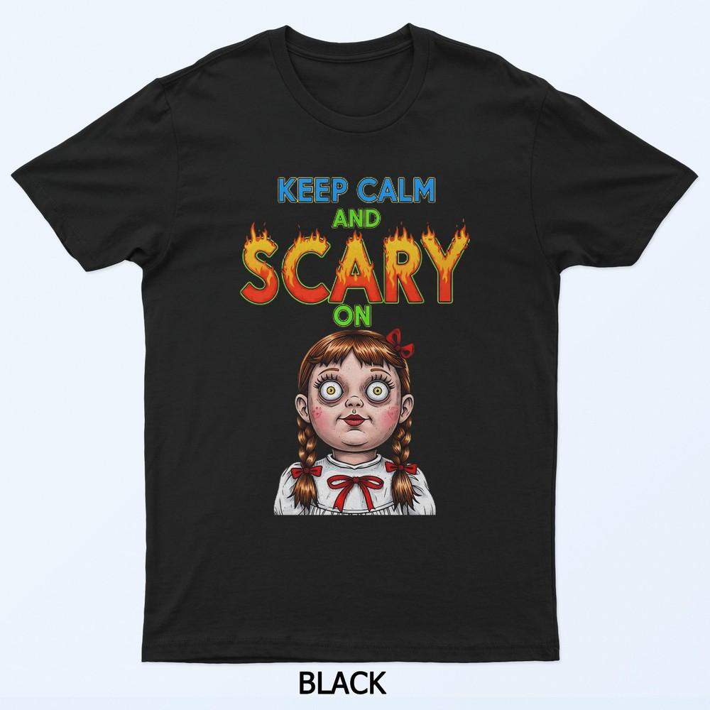 

Сохраняй спокойствие и пугай дальше футболка 3XL