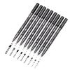 Pigment Liner Black Waterproof Archival Ink Precision Micro-Line Pens Fineliner Various Pen Heads Water Based Sketching Marker