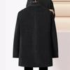 Winter New Chenel Plus Velvet Thickened Mid-length Stand-up Collar Coat Windbreaker Middle-aged and Elderly Men's Warm and Cold-proof Jacket