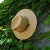 Summer Men'S And Women'S Korean French Retro Wide-Brimmed Grass Woven Straw Hat Panama Jazz Top Hat Shading Holiday Beach