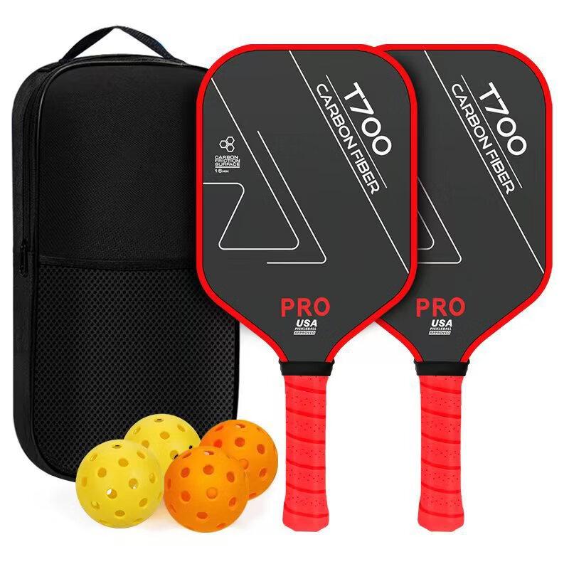 T700 Carbon Fiber Pickleball Paddle Set