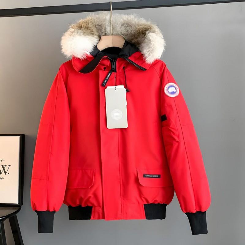 American Canada Goose Style Pilot Jacket Down Parka Couples Men Women 01 Edition