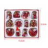 Christmas Ornaments Hanging Decorations Wooden For Xmas Decor Horse Drum Toys