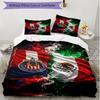3pcs Duvet Cover Set (1*Duvet Cover + 2*Pillowcase, Without Core), Club Deportivo Guadalajara Print Soft All‑Season Bedding Set, Home Bedroom Decor Gi