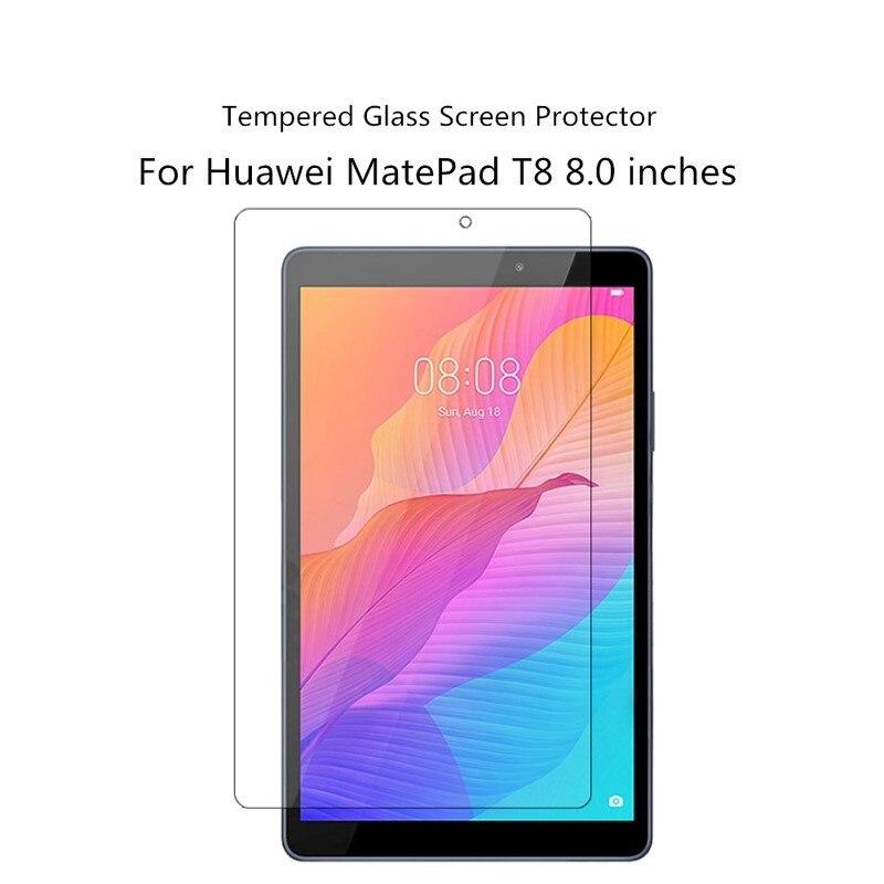 For Huawei MatePad T8 8.0 Inches Tempered Glass Screen Protector 9H T 8 2020 8 Tablet Protective Film For Kobe2-L03 KOB2-L09
