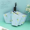Fresh Print Umbrella Female Student Foldable Sunny and Rainy Dual-Use Thickened Sun-Proof UV Protection Sun Umbrella