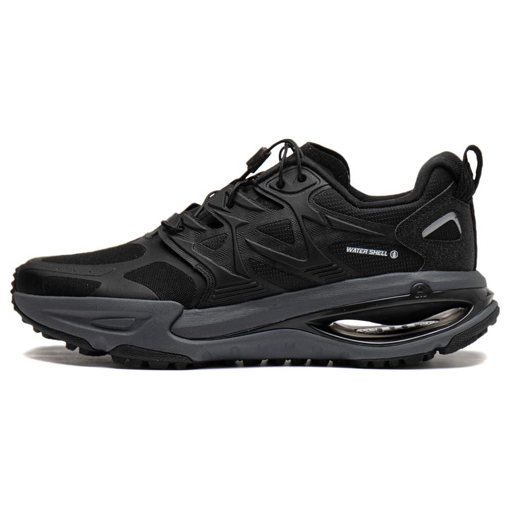 New LiNing Yijie Cushioning Anti Slip And Wear Resistant Low Top Running Shoes Men's Black ARNT005-1