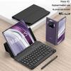 GKK Magnetic Leather Case Stand with Wireless Bluetooth Mouse & Keyboard for Huawei Mate X5/Xs2/X3 Foldable Screen