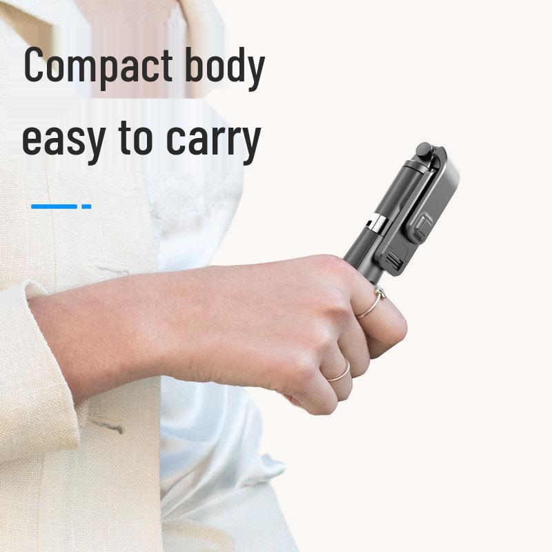 Přenosný Bluetooth Selfie Stick Stativ s Anti-Shake a Výsuvným Držákem Telefonu pro Venkovní Fotografování