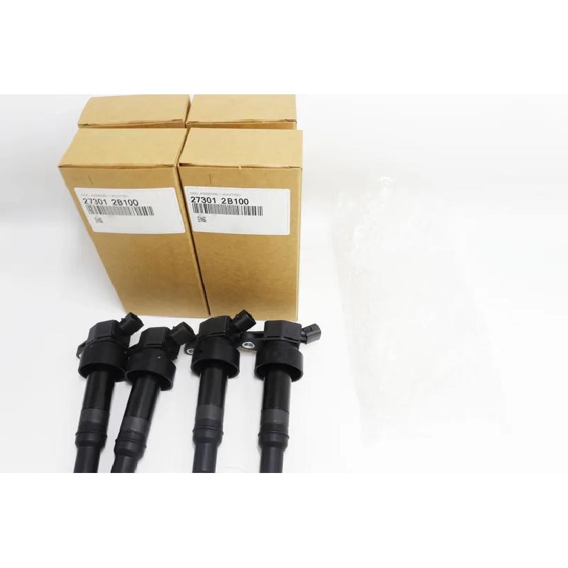 4Pcs 273012B100 Ignition Coil For KIA Rio Rio5 UB KIA Soul 12-18 1.6L For Hyundai Accent Veloster i20 i30 27301 2B100