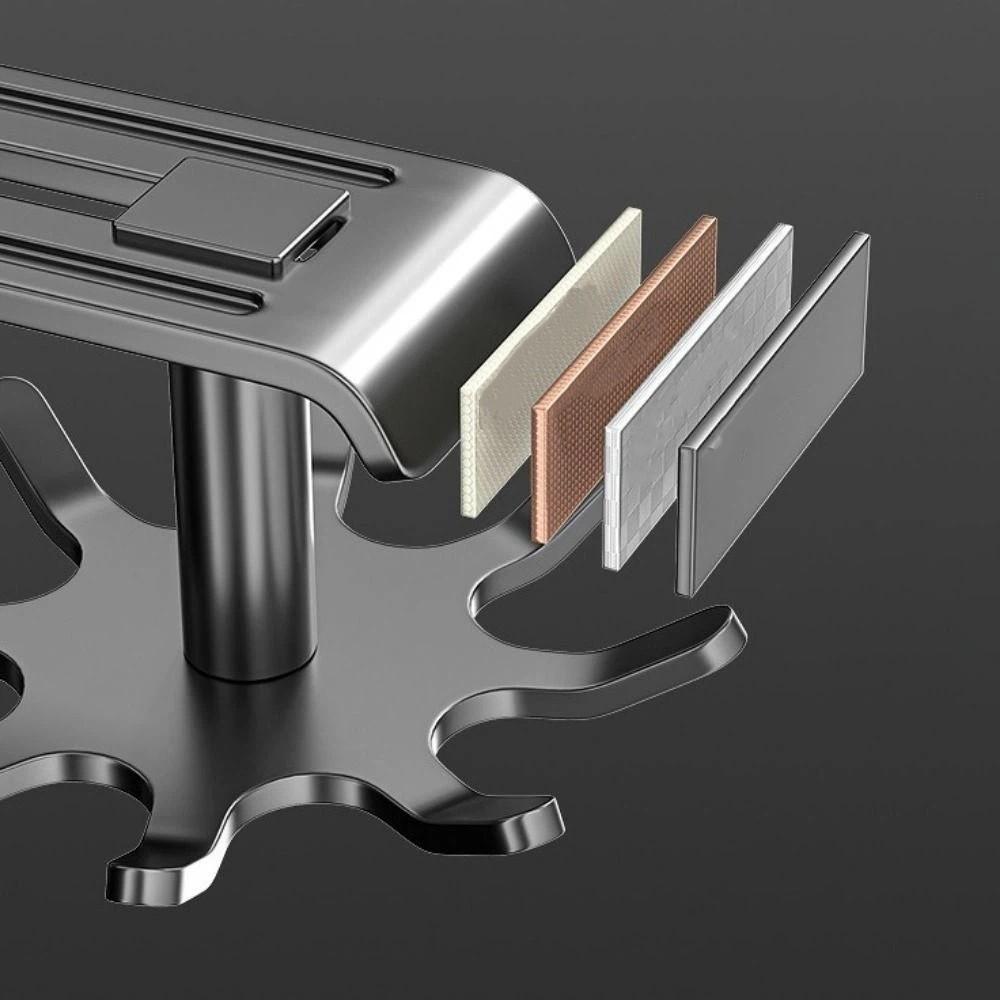 360 Degrees Rotatable Kitchen Hook Non Punching Spoon Hanging Rack  Bathroom