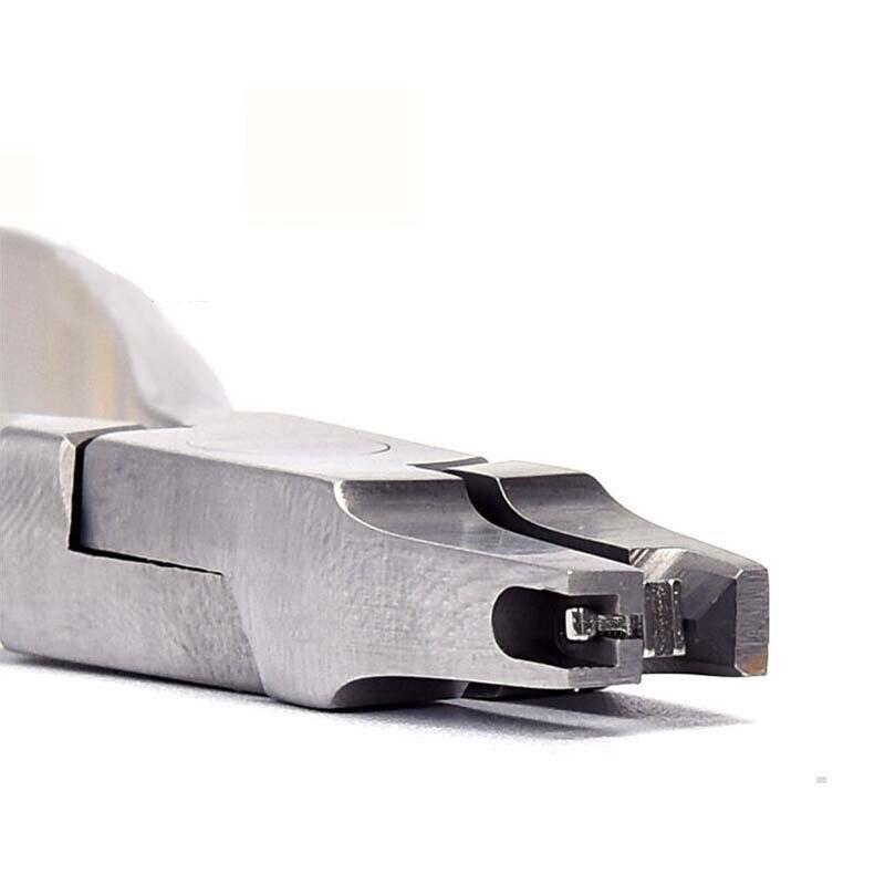 Dental Crimpable Hook Placement Plier Stainless Steel Hook Clamp Forceps Dental Orthodontic Pliers Instrument Dentist Tools