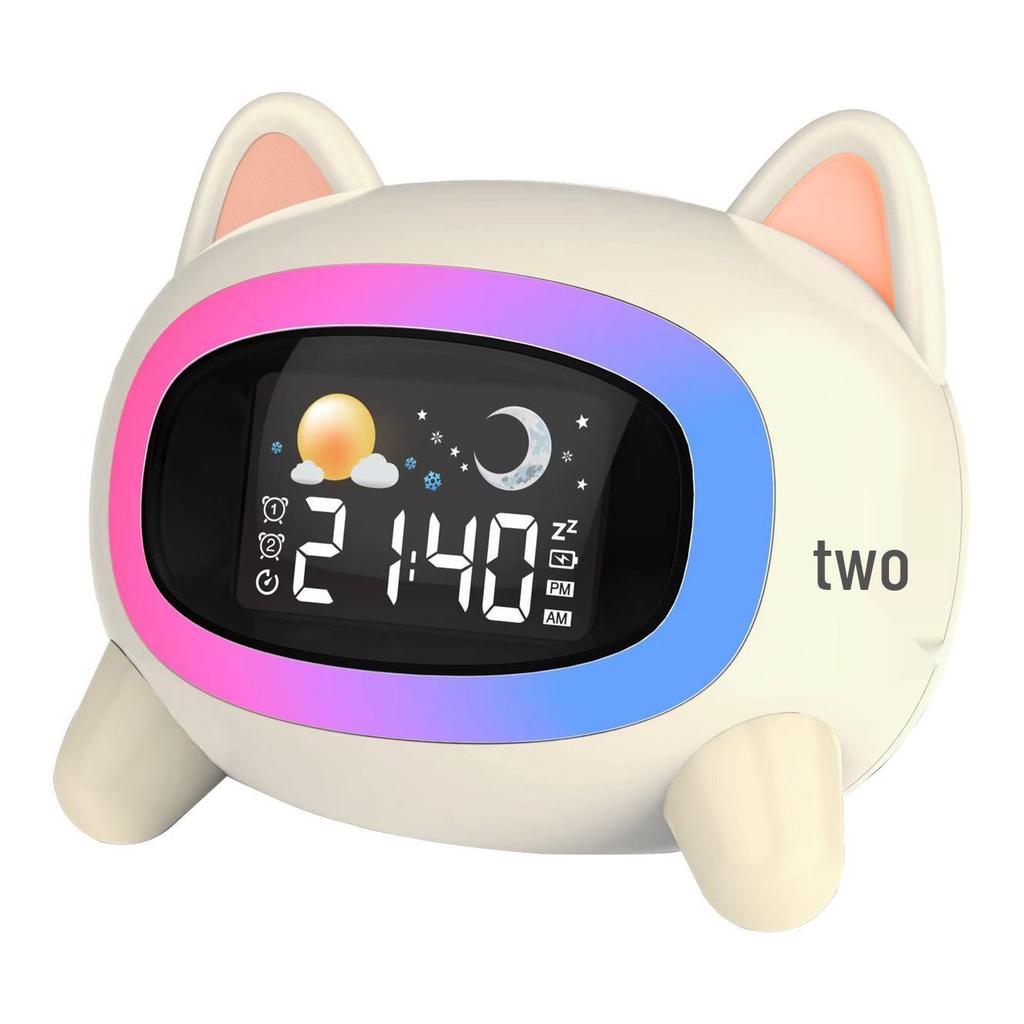 Children's Sleep Training Alarm Clock - Cartoon Design