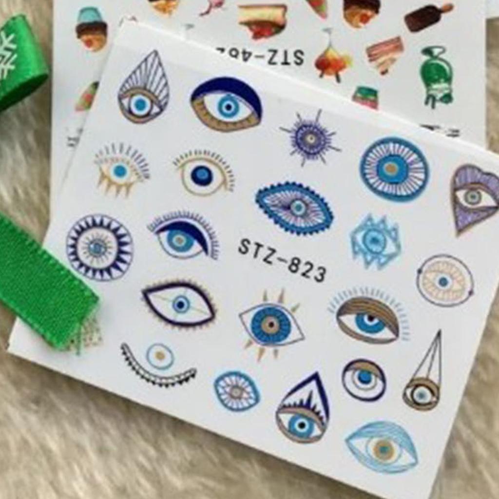 68 Sheets Nail Stickers DIY Exquisite Cute Self Adhesive Nail Decals Decoration Accessories for Women