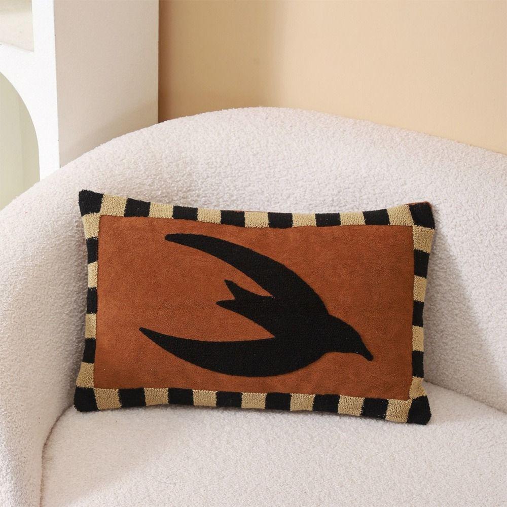 Nordic Style Animal Pillow Cover Washable Sofa Cushion Pillow For Bedroom