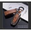 Car Zinc Alloy Leather Key Case Cover Holder for Tesla Model 3 Model S Model Y Model X Protector Keychain Interior Accessories