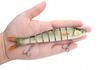 Wobbler Pike Zander Jointed Sinking F146 Silver