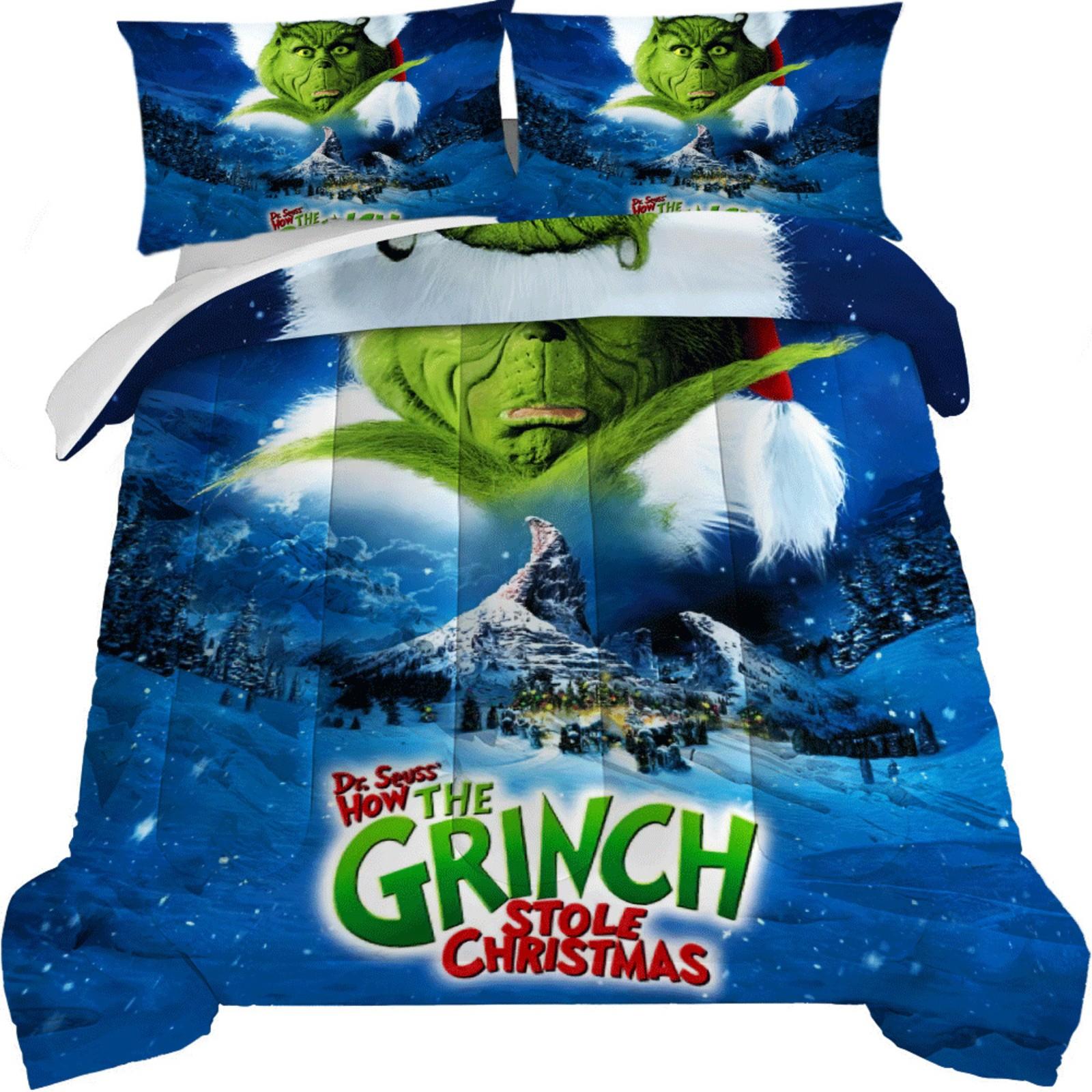 

Пододеяльник с принтом рождественских украшений. Супермягкая матовая микрофибра для двуспальной кровати. Удобный комплект с застежкой-молнией и 2 наволочками. One Size