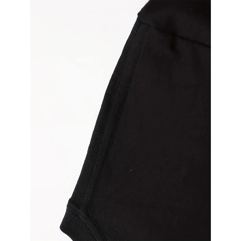 Womens Black White Daisy Print Tee Loose Round Neck Short Sleeve Smock Closure Breathable Soft Machine Washable Summer