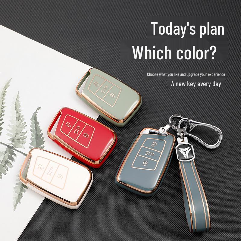 Volkswagen Key Case 21: Magotan B8, CC, Passat Protective Shell