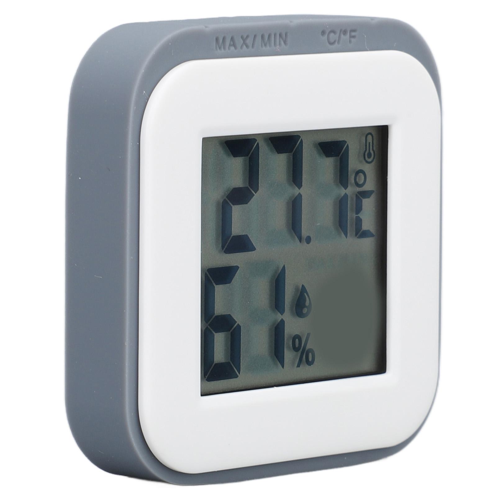 

Hygrometer Indoor Accurate Magnetic Desktop Thermometer and Humidity Gauge For Baby Room Bathroom