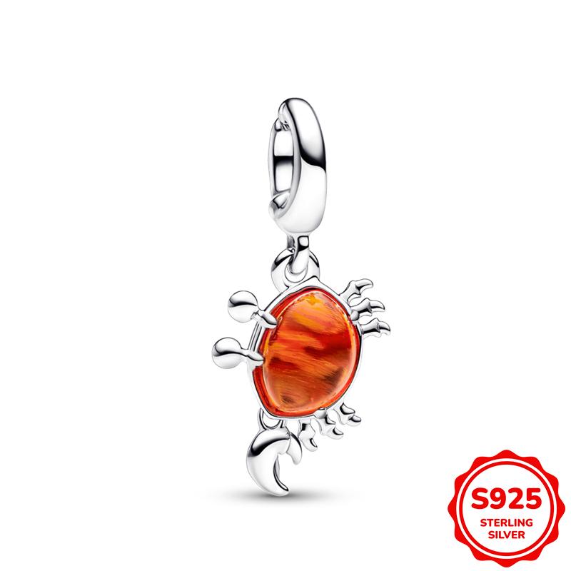 Charms Silver 925 Pendant Beads Fits 3mm Bracelet Bangle Necklace For Women Luxury DIY Jewelry Making Fine Gifts