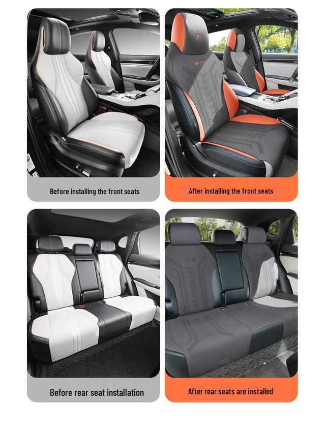 BYD Song Pro Suede Car Seat Cushion - Universal for All Seasons