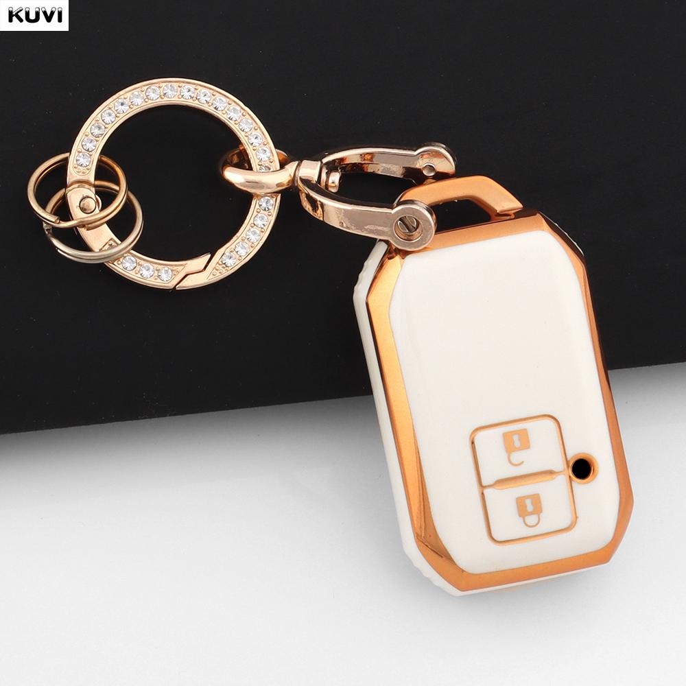 

Tpu Car Key Case Cover Shell Fob Keychain For Suzuki Swift Hybrid Jimney Baleno Ignis Xl7 Monopoly Ertiga Accurate Wagon R