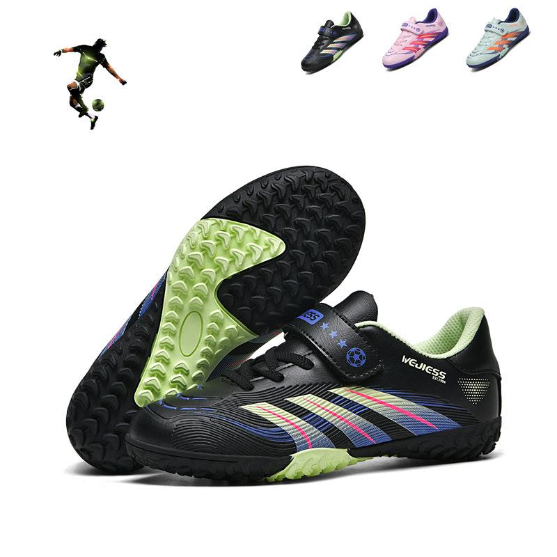 New Low-Top Children'S Football Shoes Men And Women And Adolescents Tf Broken Nails Breathable Training Game Football Shoes