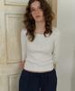 RE L Sarah Ls Ver. T-Shirt (Ivory)