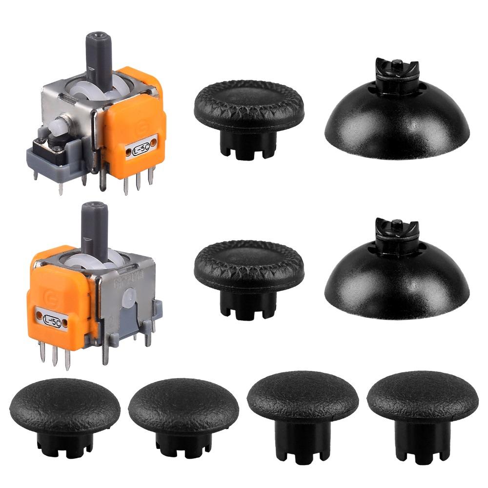 Three Height Options Hall Effect Joystick Kit for PS5 Controller Thumbstick Customization