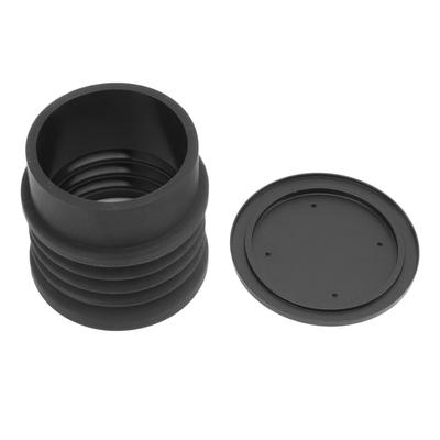 Coffee Grinder Blowing Bean Bin Silicone Coffee Grinder Cleaning Tool with Aluminum Cover for 900N HC600 Coffee Grinder